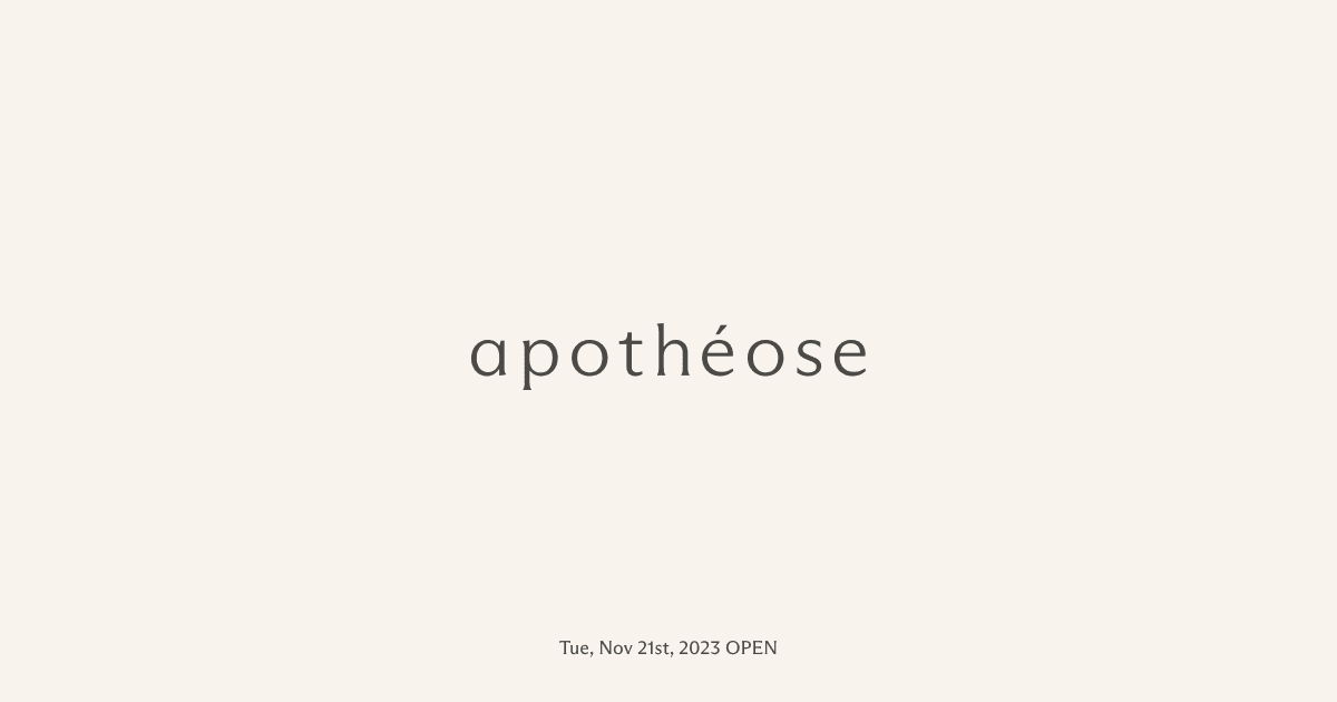 apothéose